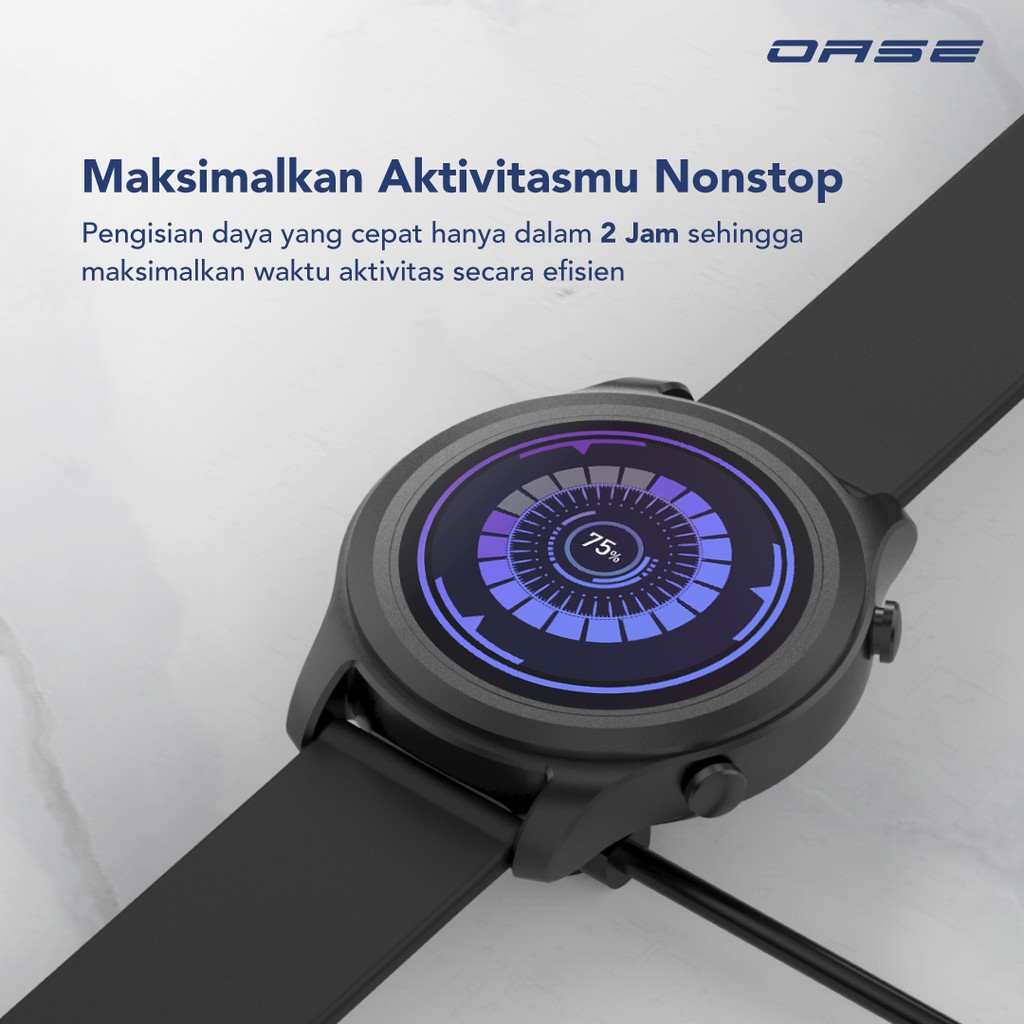 Olike Horizon W1 Smartwatch for Health 15Days Battery 160 mAh iOS Android Quick Charge Smartband IP67 OASE WS-S1-8