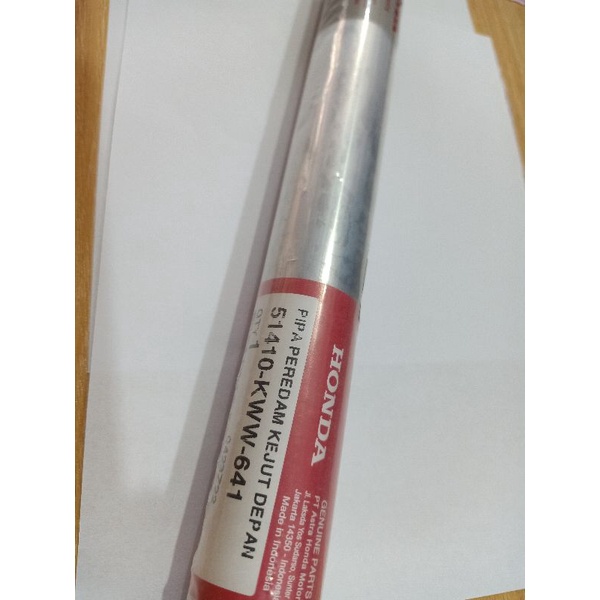 51410-KWW-641 AS SHOCK DEPAN REVO 110, SUPRA X 125 FI INJEKSI HGP ORI ORIGINAL AS SOK 51410KWW641