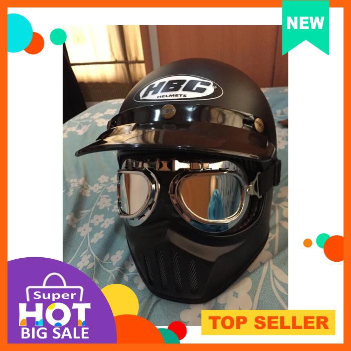 Goggle Kaca Mata Helm Cakil Hbc Pilot Retro Classic Kacamata Google
