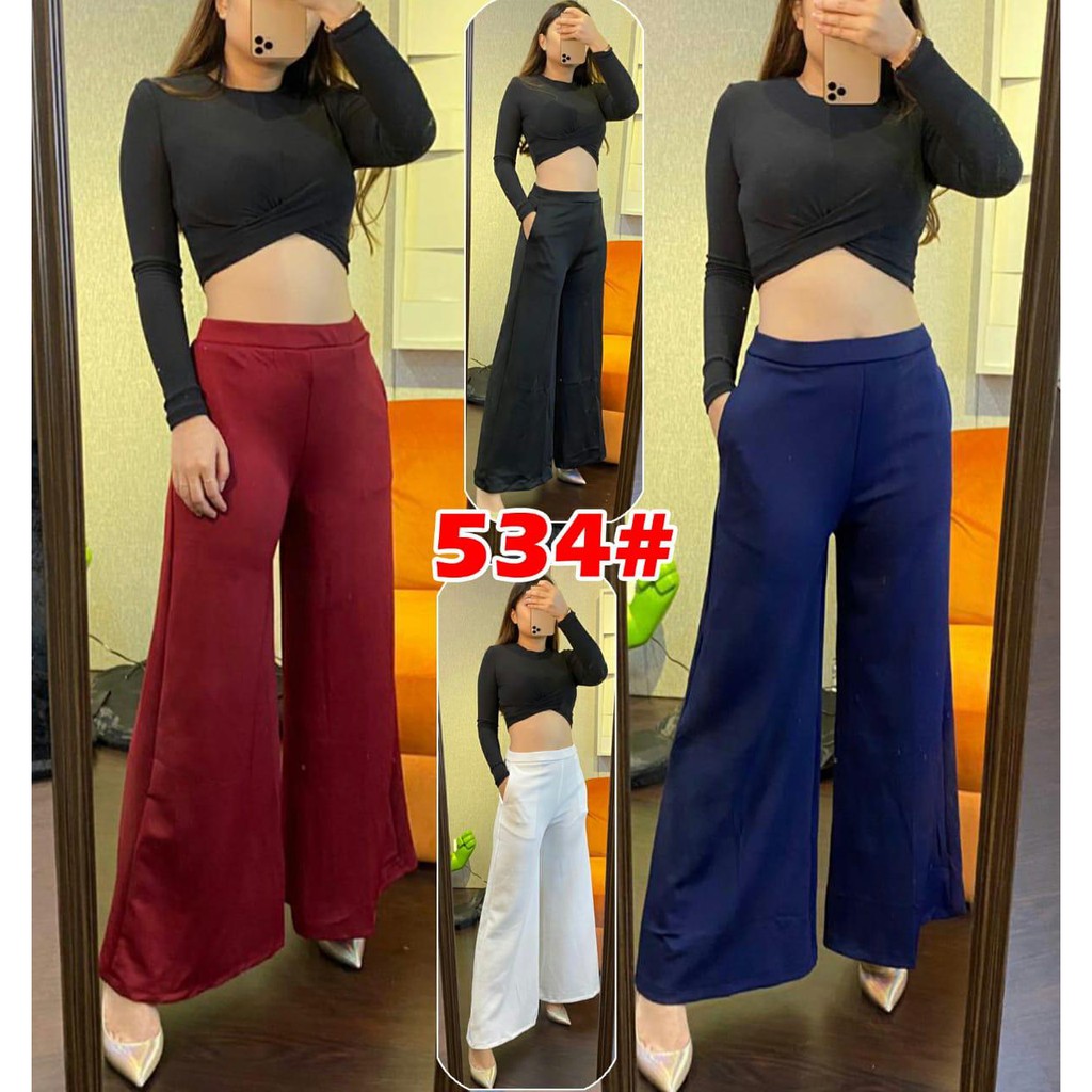 Vanesha Margaretta - 534/ / Celana Kulot Scuba Fashion#kulot fashion#FASHION  wanita kulot polos