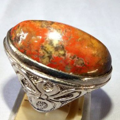 cincin batu akik panca warna klawing