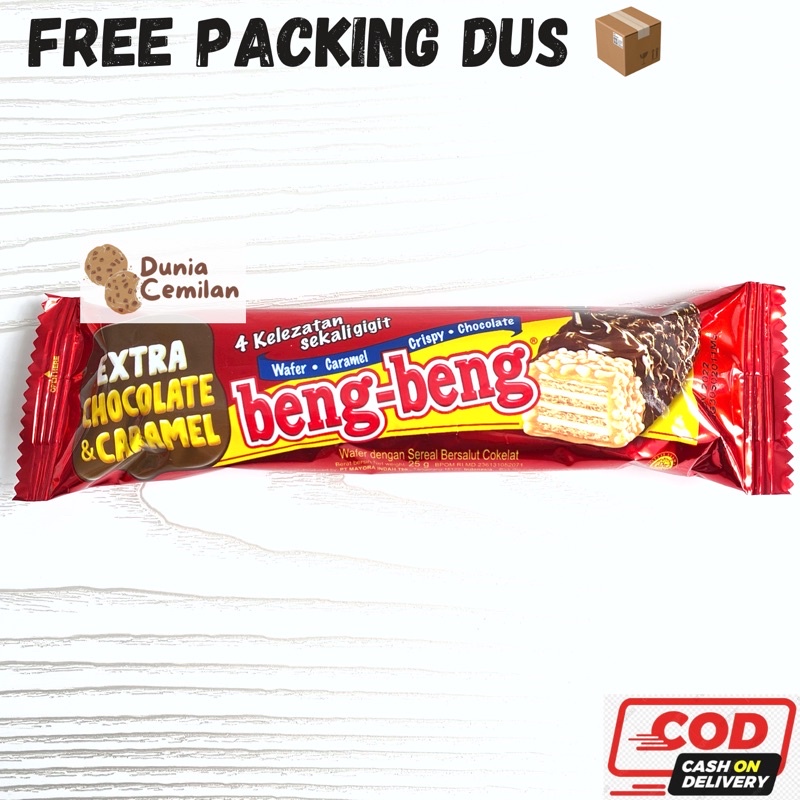 [TERMURAH!] Beng Beng NEW SATUAN 25gr - Wafer Chocolate Crispy Caramel