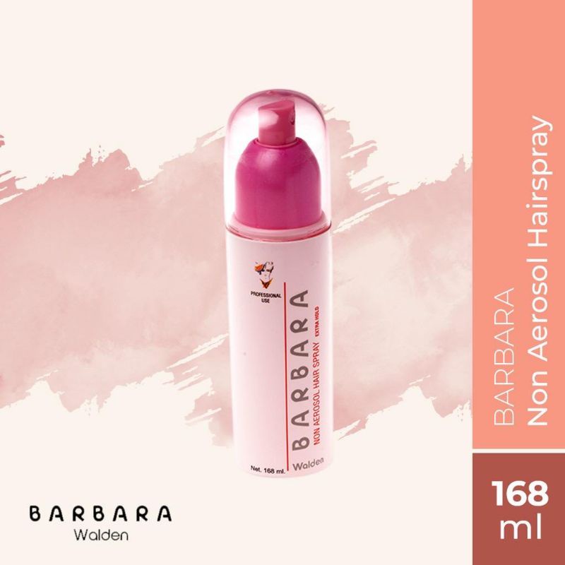 Barbara Hair Non Gas Spray | Non Aerosol 168 ml