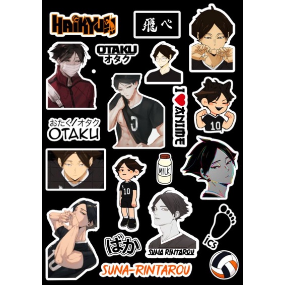 STICKER ANIME // STIKER ANIME UNCUTTING // STICKER TOKYO REVENGERS NARUTO HAIKYUU ATTACK ON TITAN KIMETSU NO YAIBA JUJUTSU KAISEN HXH ONE PIECE-SUNA