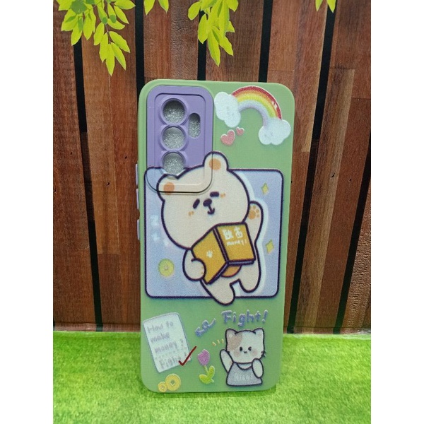 Softcase Bear Loppe Cuttes Nalle Sam A72,Sam A52 4G,Sam A20,Oppo F11,Oppo A92020,Vivo V23E
