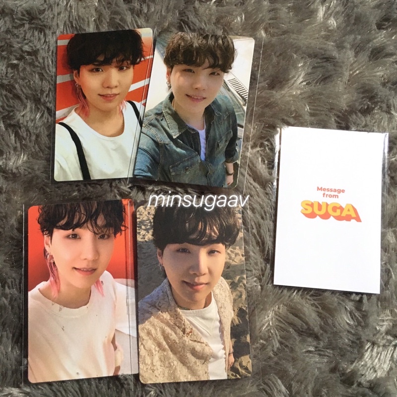 PC YOONGI SUGA BUTTER CREAM PC POB WEVERSE JFC JAPAN