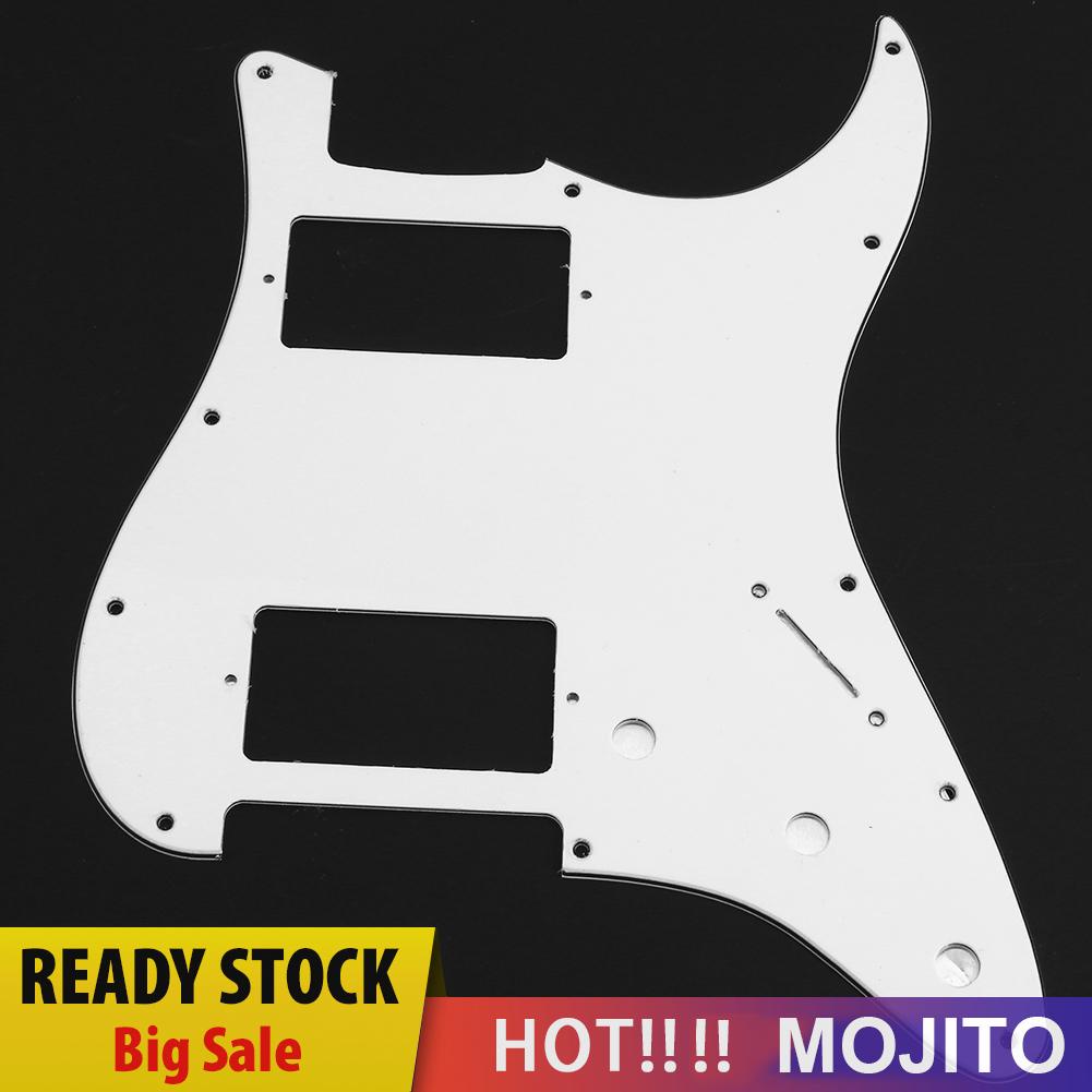 1pc Pickguard 3 Lapis Dengan Tata Letak Hh Untuk Gitar Elektrik