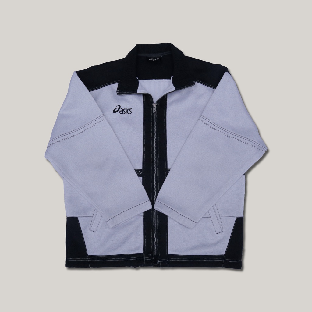 Jaket Pria Casual Vintage Two-tone Japan Asics Jumsy