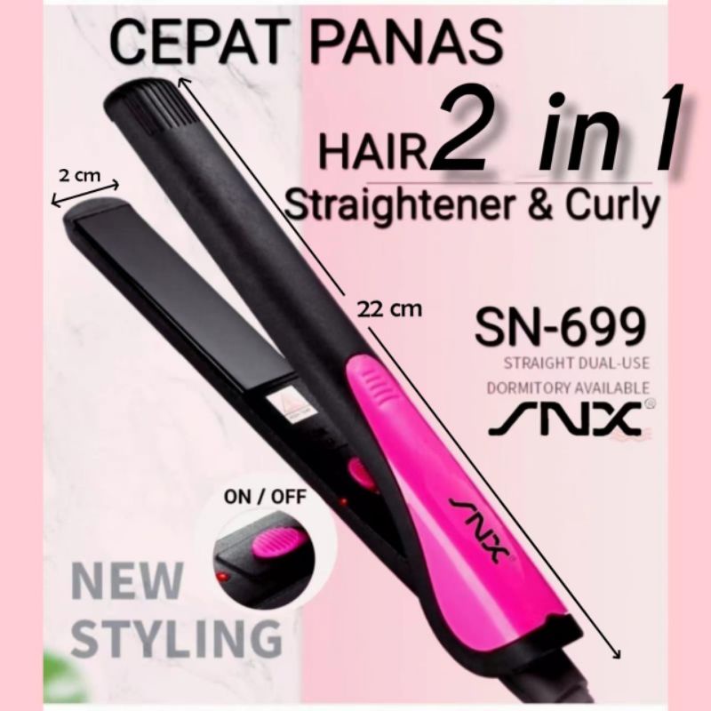 CATOKAN RAMBUT SN698/PELURUS & SN699 2IN1/PELURUS-PENGERITING RAMBUT-2