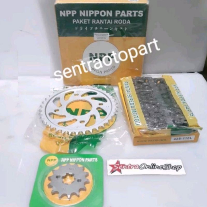 gir gear girset satria fu fi injeksi 2016 original npp