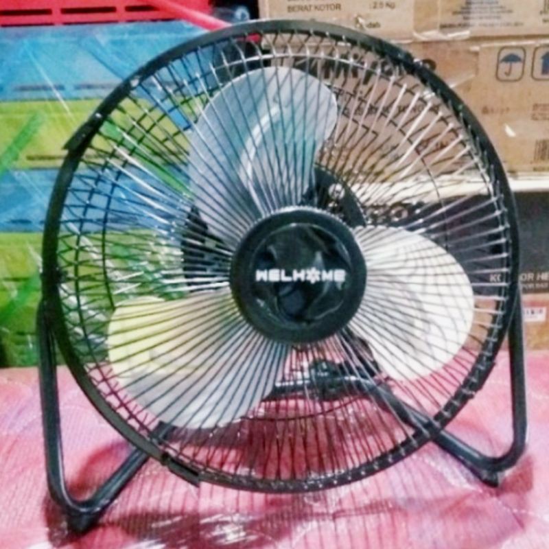 Kipas Angin Meja Tornado 10 Inch Welhome 1061 Kipas Besi