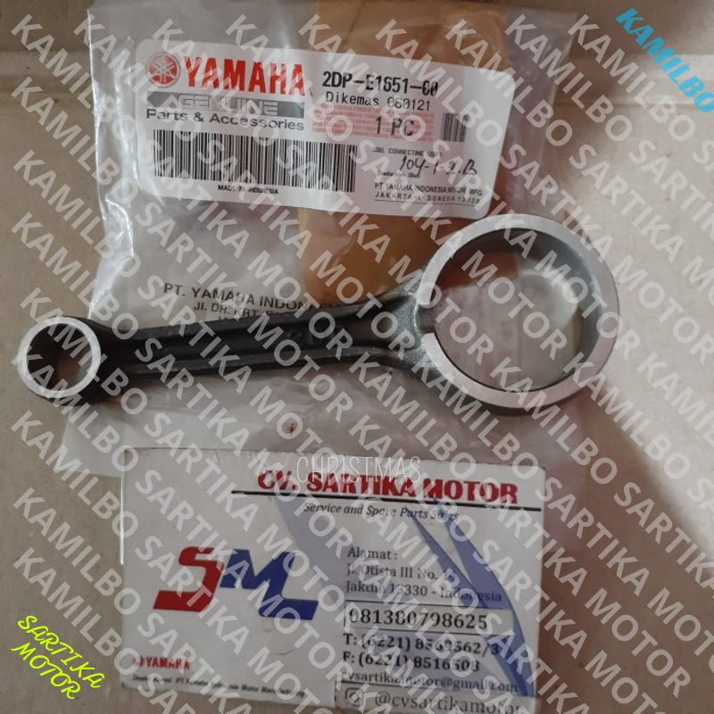 (100% Original ) Stang Seher NMAX 0/ Rod Connecting (2DP) 2DP-E1651-00 Keren Gan