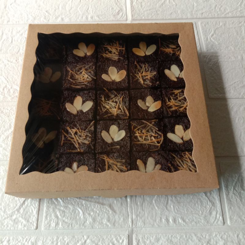 

Brownies fudgy