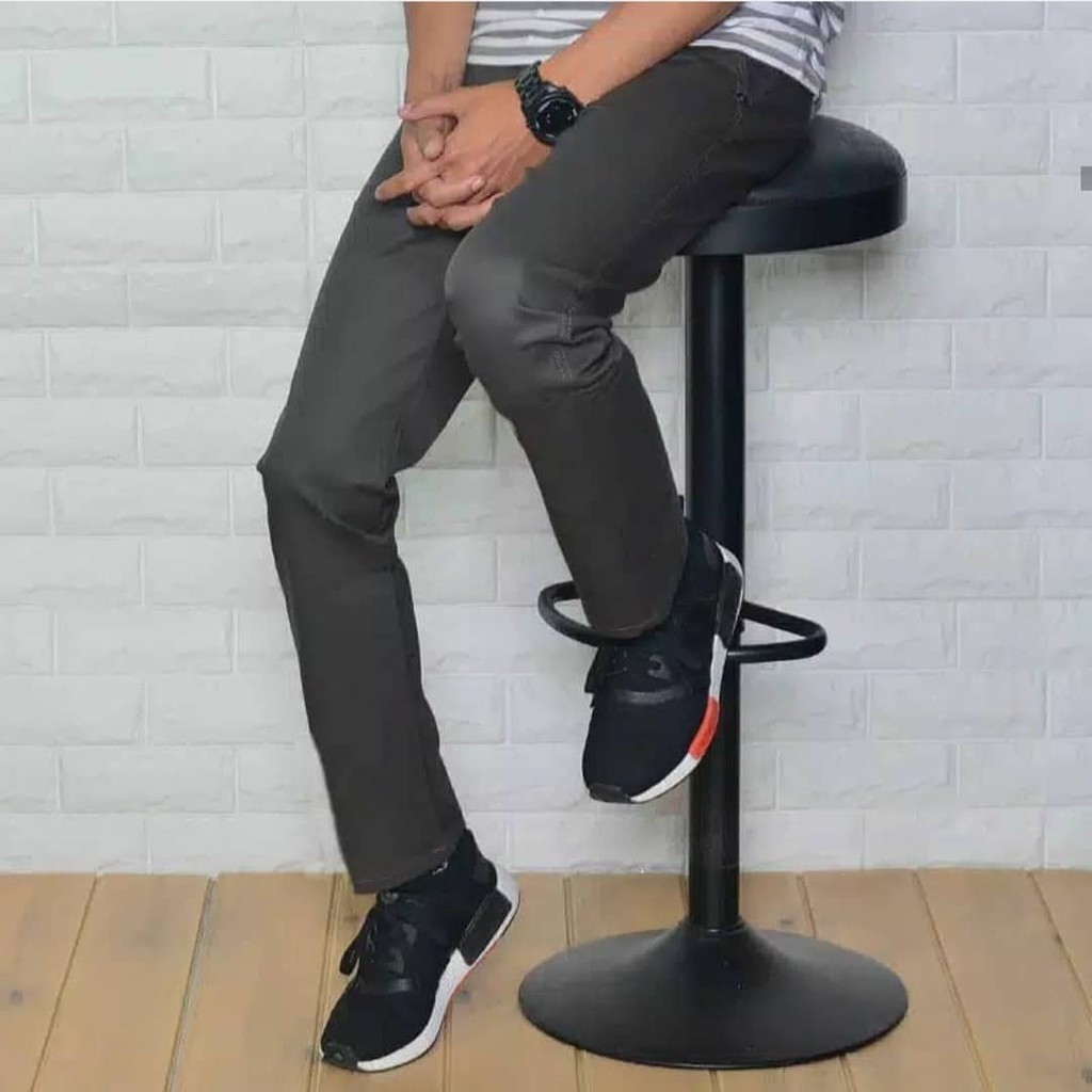 Promo Celana Chinos Stretch MOONOXIDE Premium Promo Gratis Ongkir Terlaris Termurah Terbaru