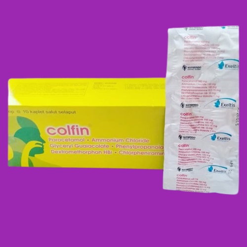 Jual COLFIN TABLET PER STRIP | Shopee Indonesia