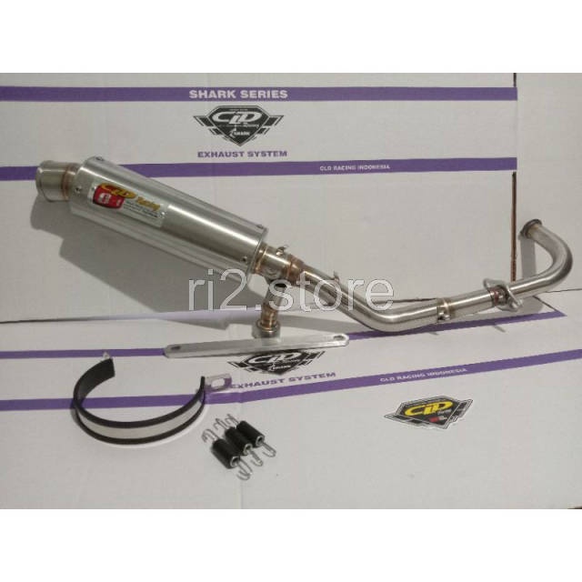 KNALPOT CLD RACING MIO J/MIO M3 125 TYPE C1 BULAT & OVAL