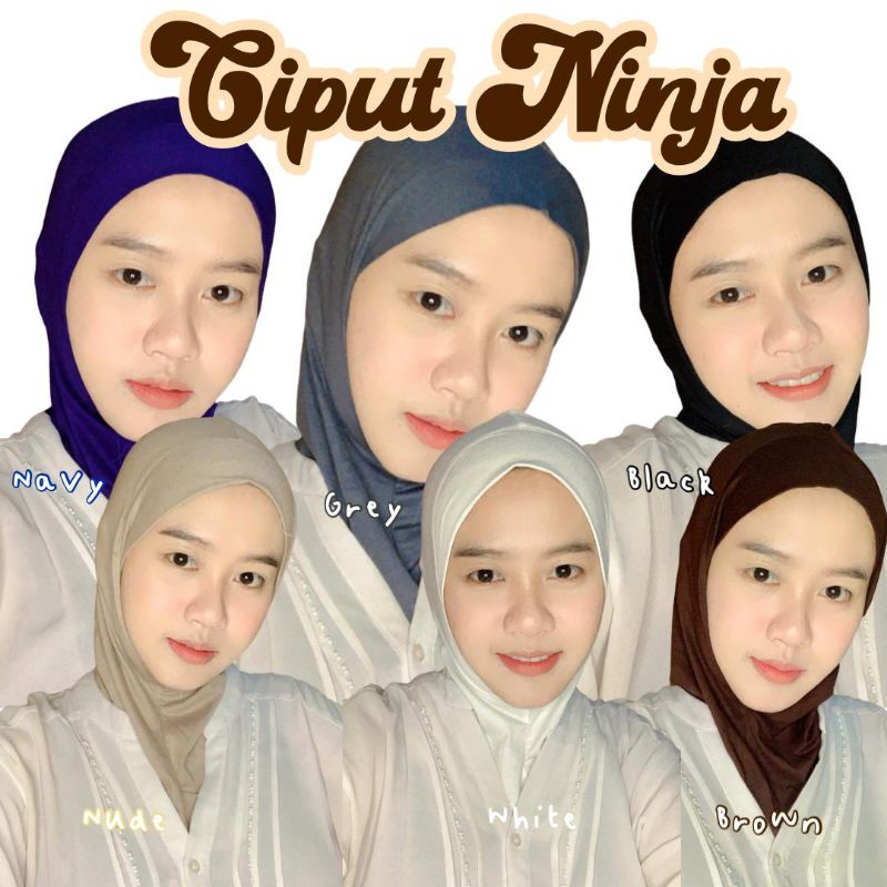 CIPUT NINJA | DALAMAN HIJAB | INNER HIJAB