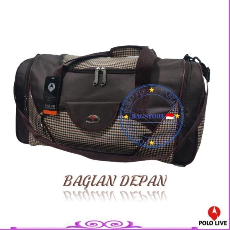 [RWK8059] 【TRAVEL BAG POLO LIVE 028 ORIGINAL100 % TAS BAJU TAS PAKAIN TAS TAS MUDIK TAS JINJING TAS 