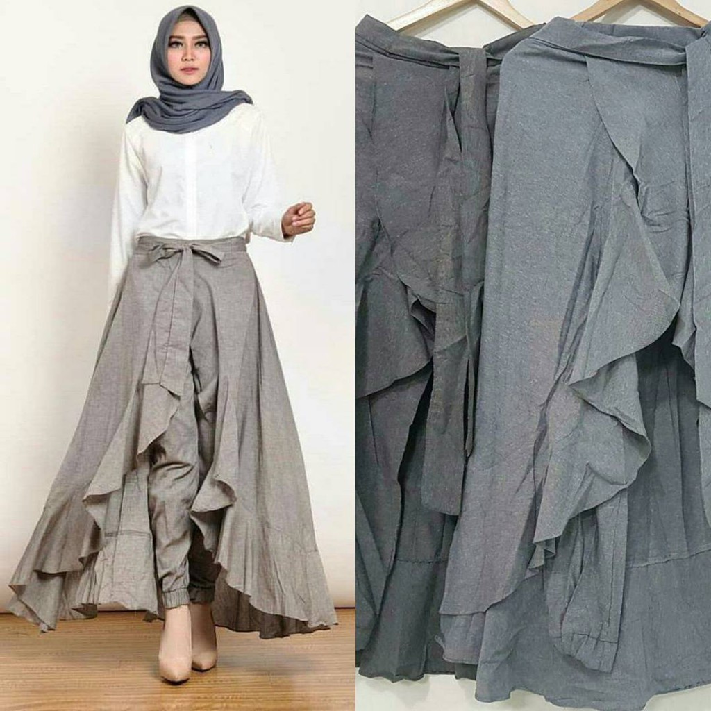  Celana  Rok Carlok Bawahan Muslim SV Fashion  Muslim 