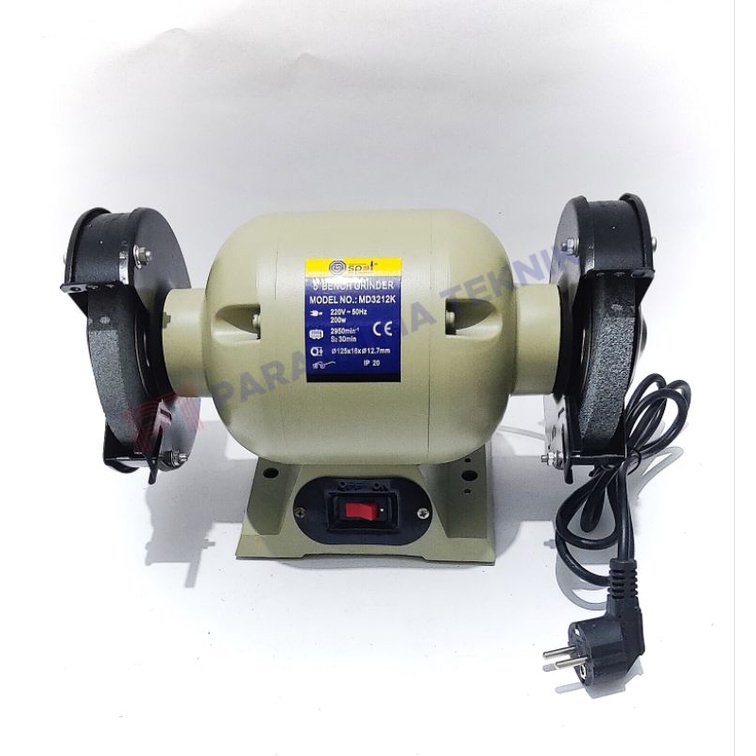 Gurinda duduk 5 inch / bench grinder / mesin gerinda duduk 5" / grinda body besar SPOT