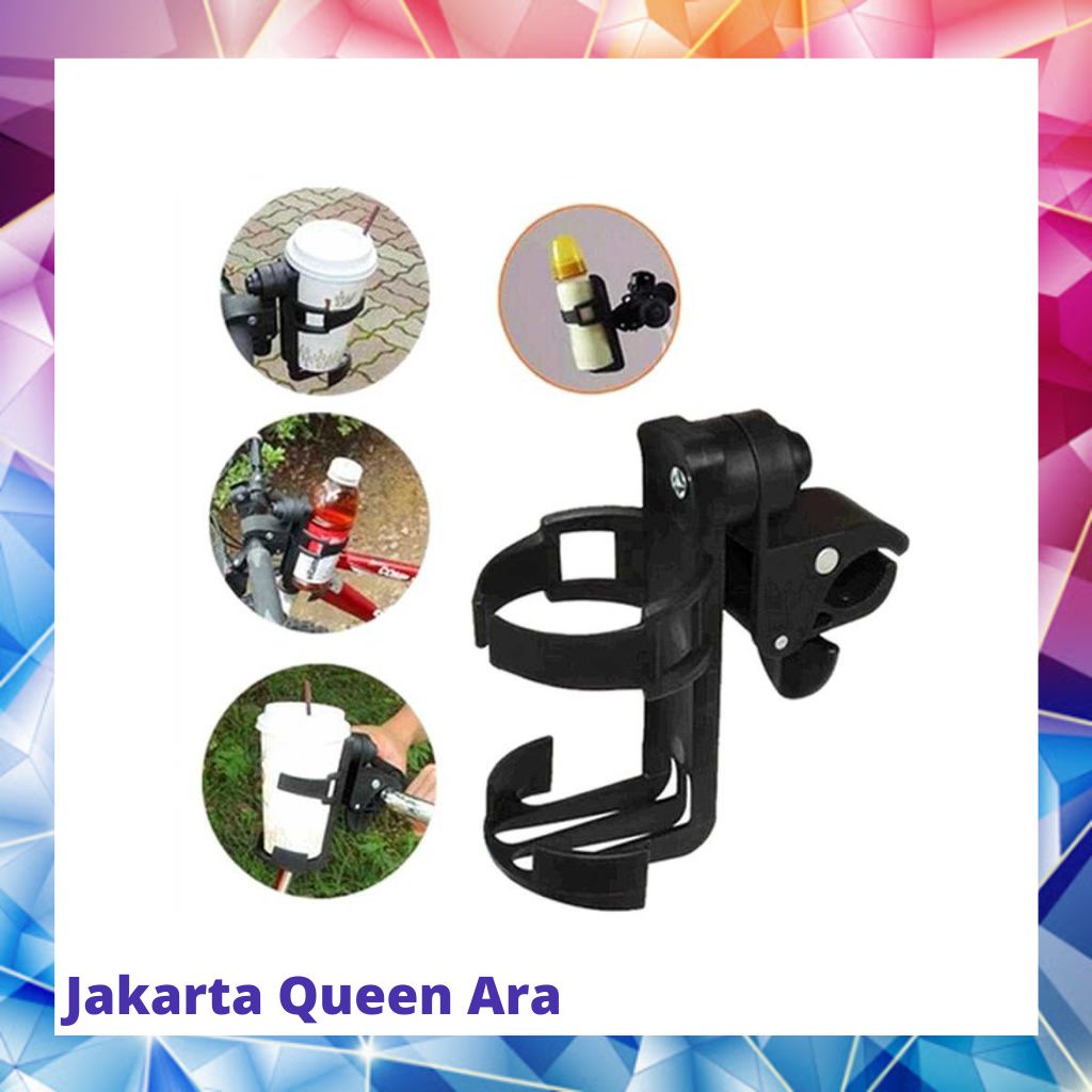 Rotateable Holder Botol Minum Sepeda Stroller Kereta Bayi - R222