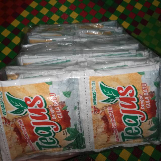 

Teajus Gula Batu 6rcg x 10sachet x 8gr