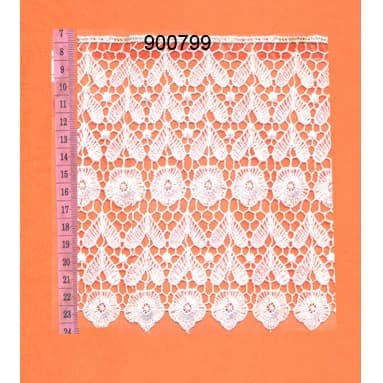 Renda Giper lebar 900799 Putih