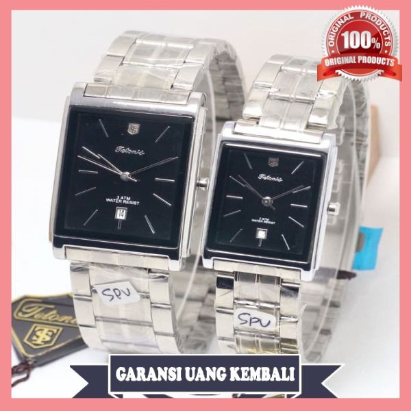 Jam Tangan Couple Tetonis Original Garansi 1 Tahun Elegan