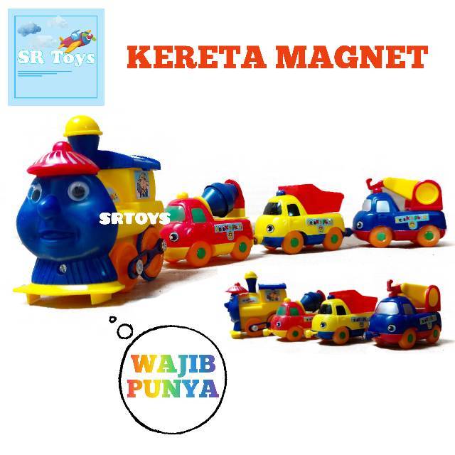 Mainan Kereta Magnet (Gratis Ongkir) Murah