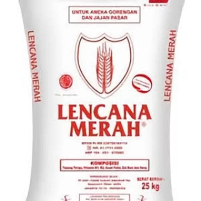 

Tepung Terigu Lencana Merah Repack 1kg, 500gram