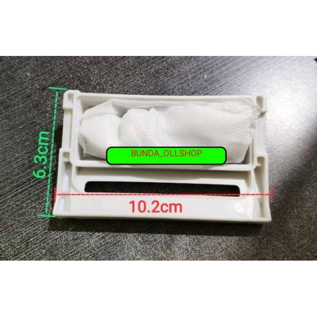 Saringan Air Mesin Cuci Polytron Zeromatic | LG  6,3cm x 10,2cm