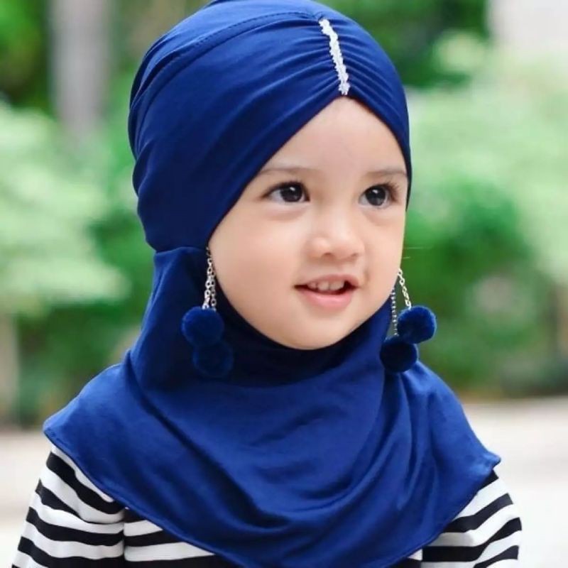 Jilbab Anak Adisya Instan 0-3 Tahun Jersey Ballon Premium |Hijab Bayi Tk Lucu 1-12 Bulan |Kerudung Sekolah Baby Sd 2-6 Perempuan Newborn