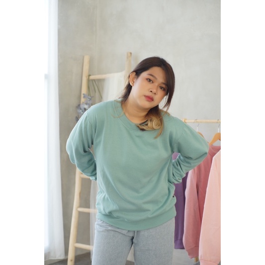 Basic Sweater Mint Green