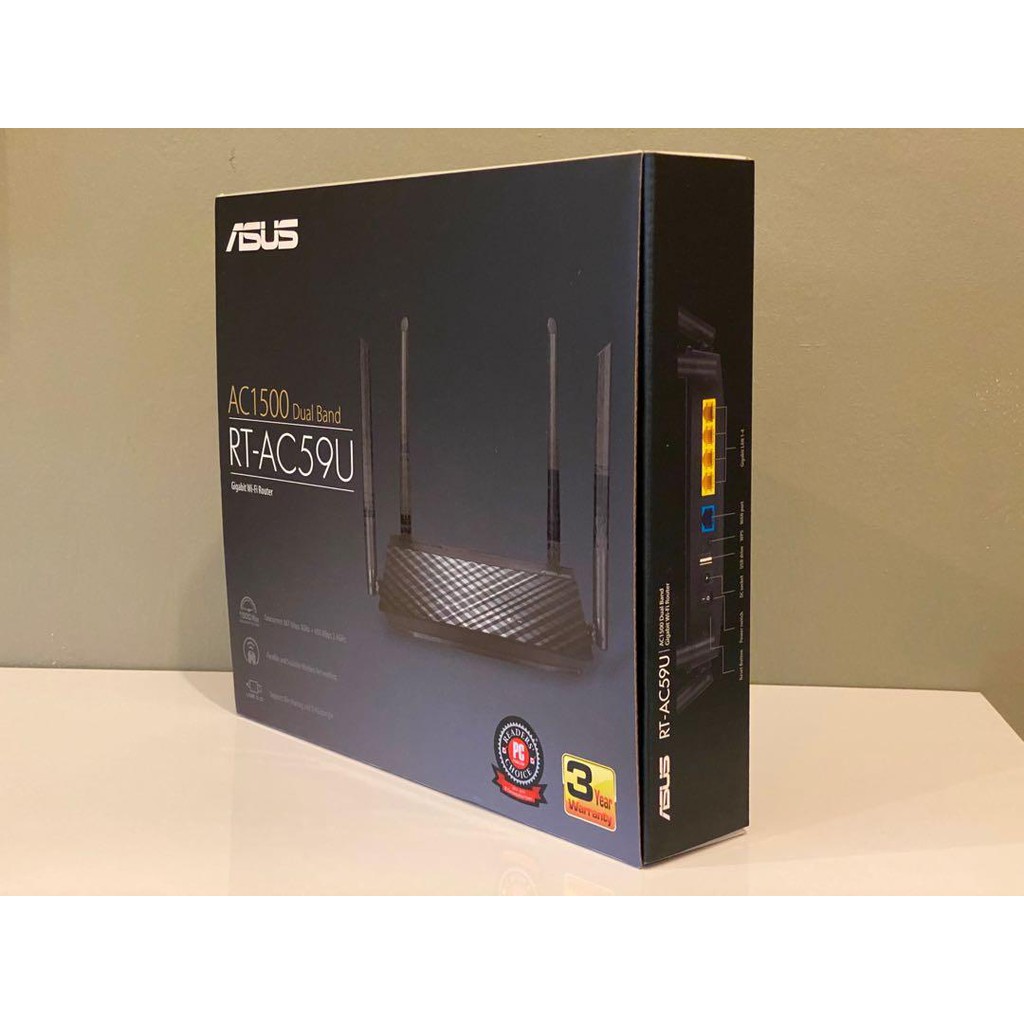 ASUS RT-AC59U AC1500 Dual Band WiFi Router