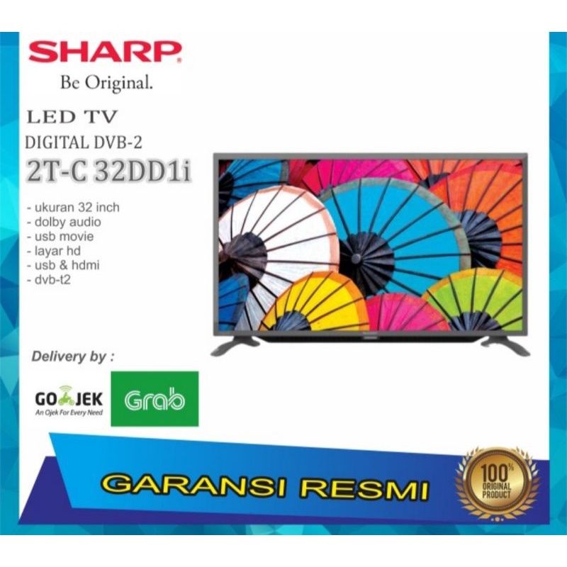 TV SHARP 32 INCH HD DIGITAL TV