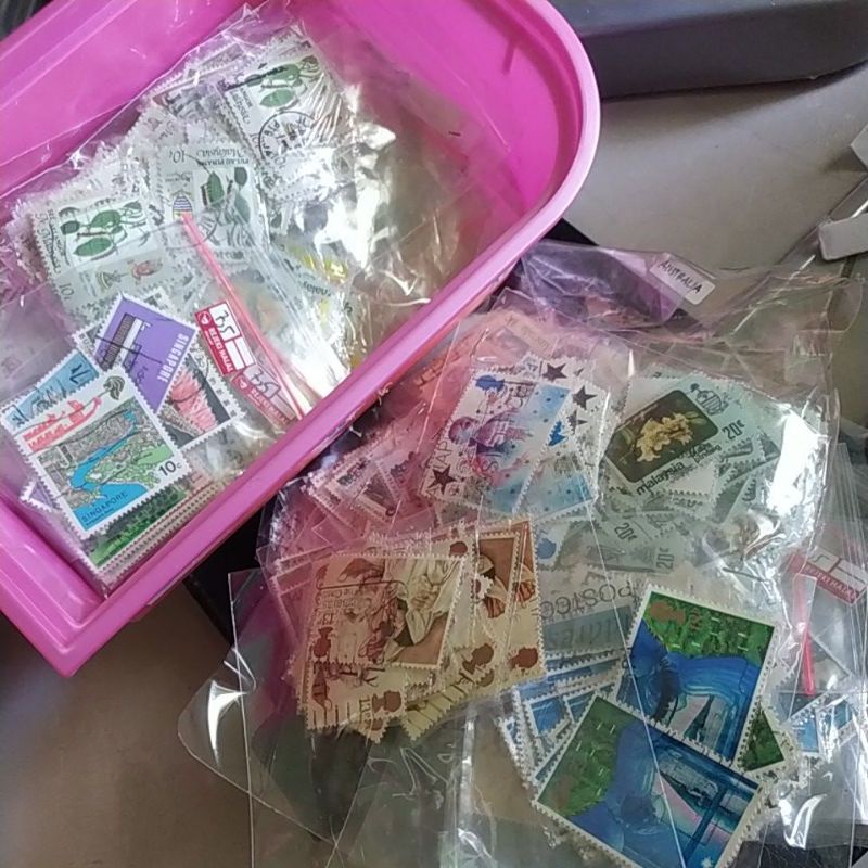 

prangko perangko luar negeri used bekas pakai random acak