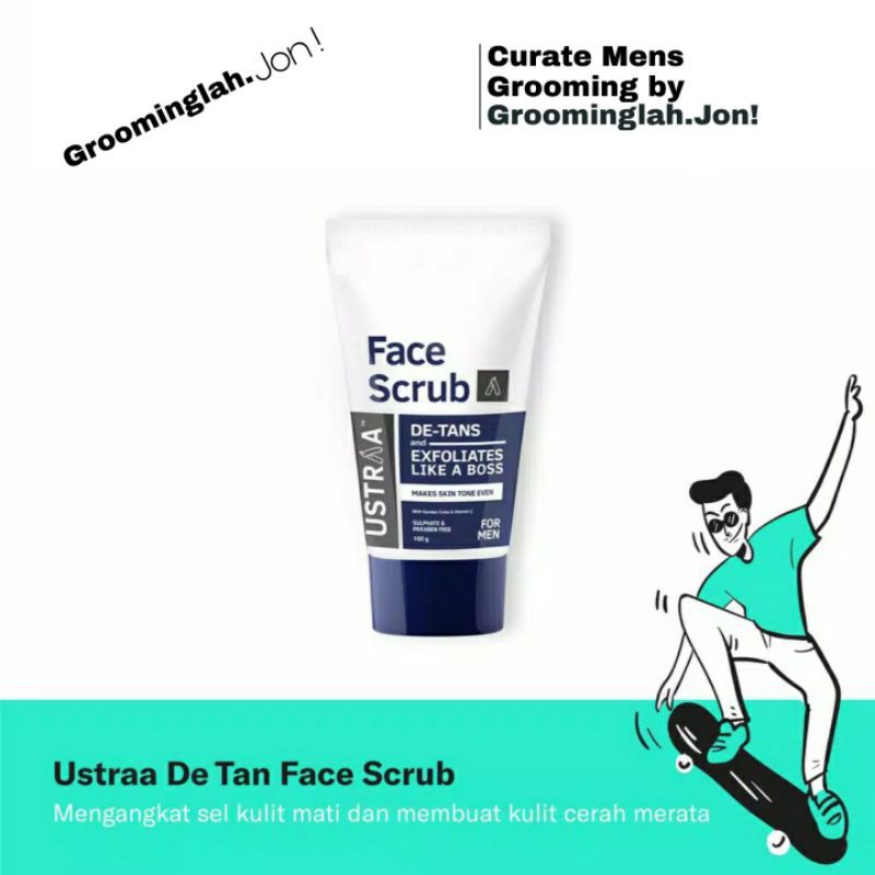 Facial Scrub Ustraa De-Tan 100gr