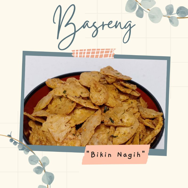 

Basreng pedas gurih Bikin_Nagih 150 gram