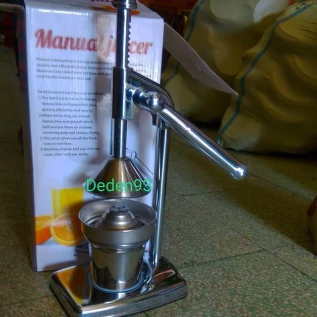 ALAT PEMERAS JERUK MANUAL/ALAT PEMERAS JERUK STAINLES/MANUAL JUICER