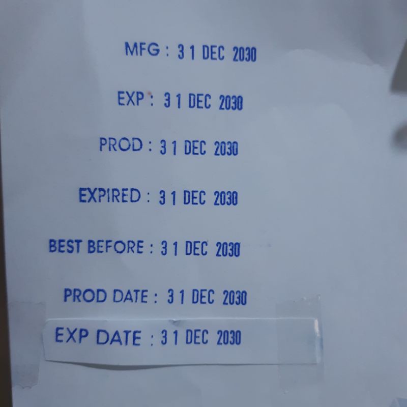 

Promo Stempel Expired / Tanggal Kadaluarsa FREE Tinta 25ml Trodat 4813