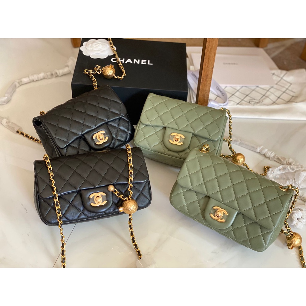 Chanel* Flap Bag Metal Ball Bag AS1786 & AS1787 (Pls baca deskripsi lengkap)