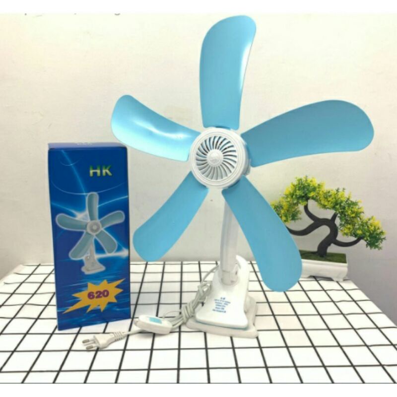 KIPAS ANGIN JEPIT KIPAS ANGIN TEMPEL KIPAS DINDING KIPAS MEJA 5 BALING
