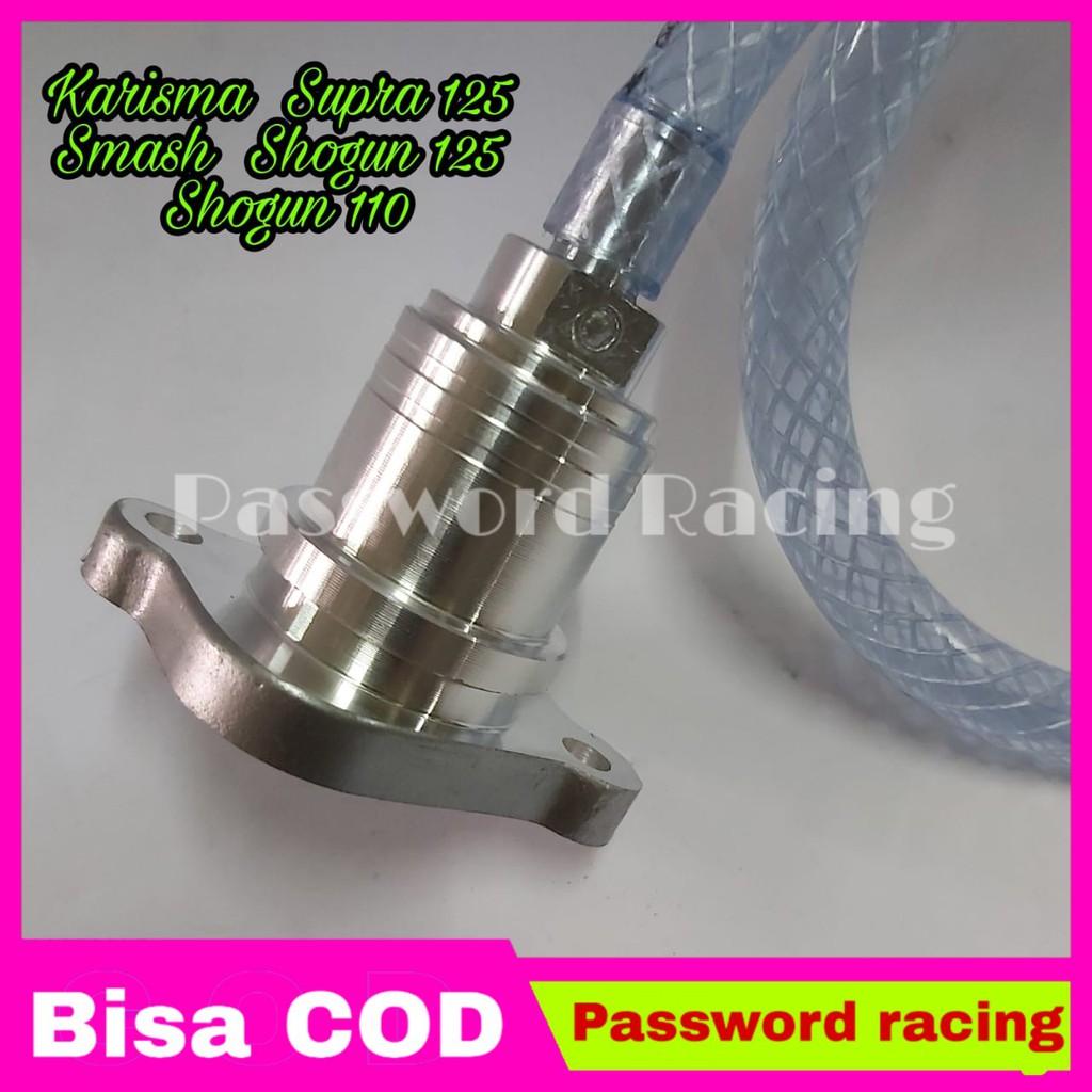 Tutup Klep Pagoda Karisma Shogun 110 Smash dan Shogun 125 Variasi Racing Plus Selang