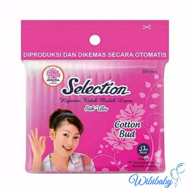 Selection Cotton Bud isi 100's / Korek Kuping