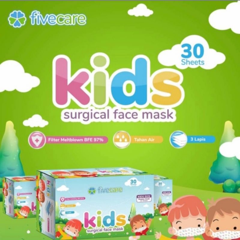Fivecare Kids Surgical Face Mask