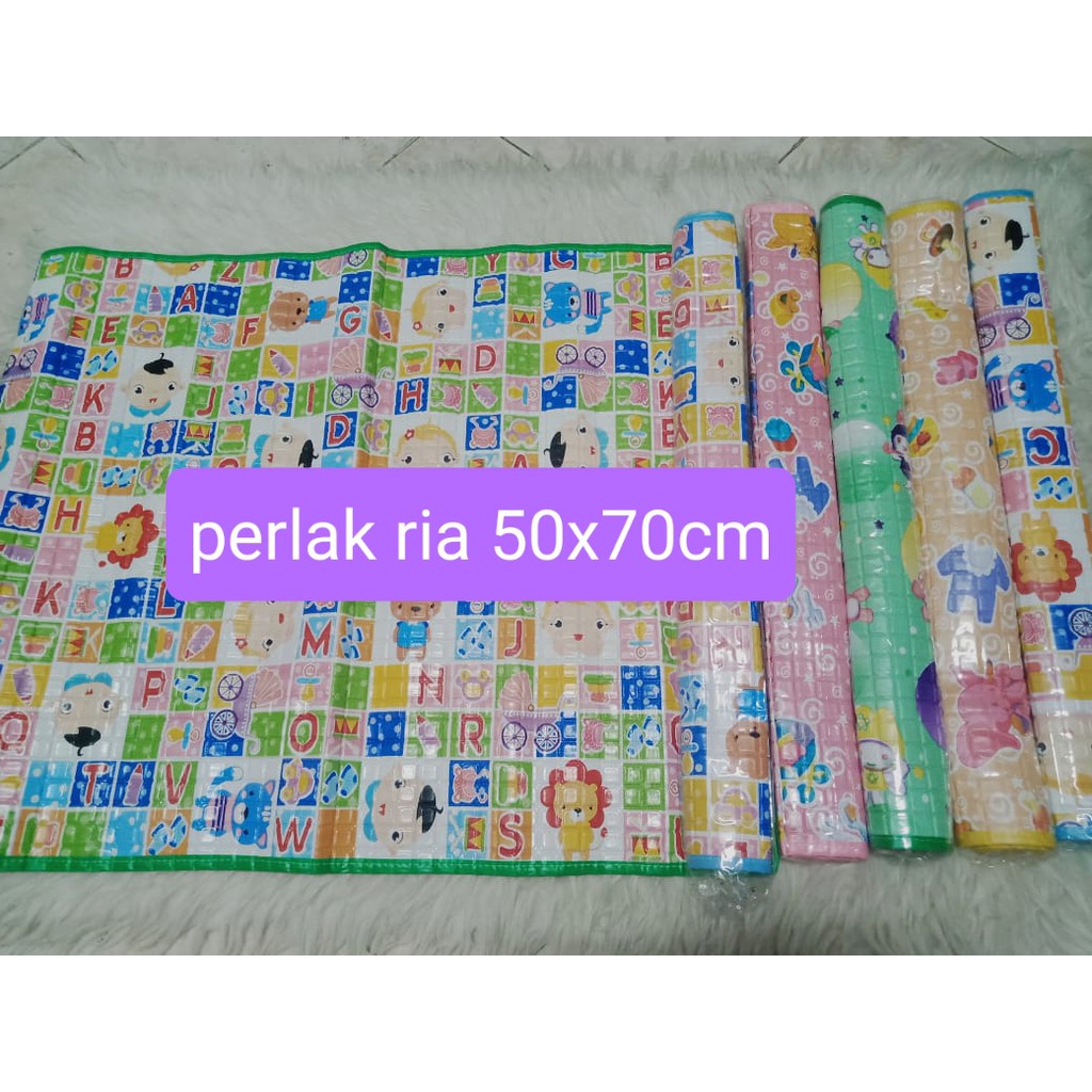 Perlak Bayi/alas ompol/ Perlak Ompol ria Motif Kecil/Besar