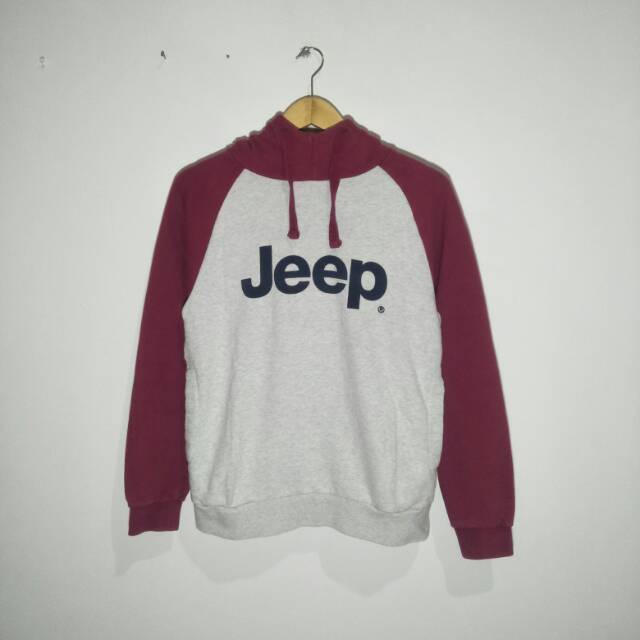 Jaket Ziphoodie Hoodie JEEP vintage original