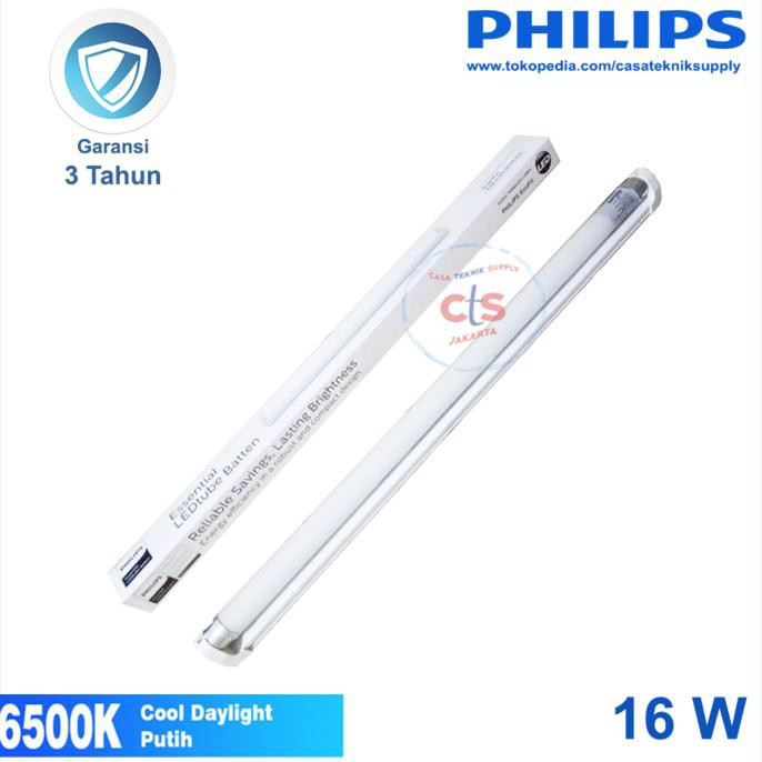 Lampu Philips TL LED SET Ecofit 16 Watt 16Watt 16W 16 W + RUMAH LAMPU