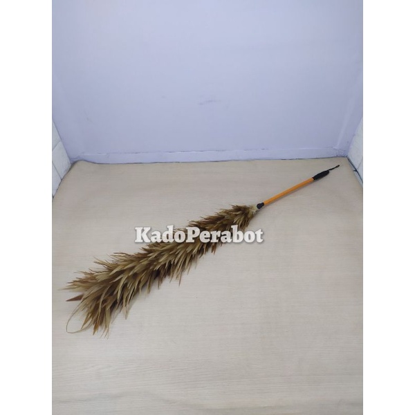 kemoceng bulu ayam 80cm - kemoceng pembersih debu - kemoceng bulu ayam