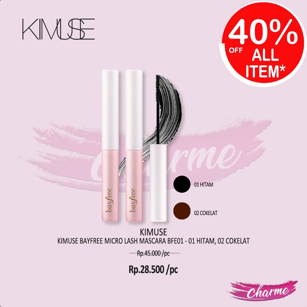 (READY&amp;ORI) Kimuse Bayfree Micro Lash Mascara BFE01